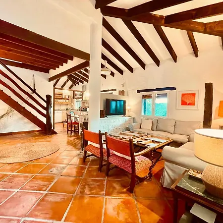Yin Yang House, El Palmar, Con Wifi A 500 M De La Playa Casa de Férias